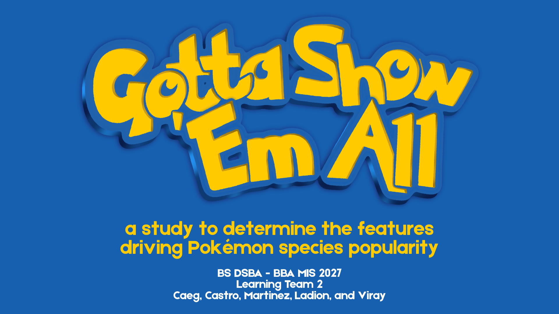 Gotta Show Em All Logo